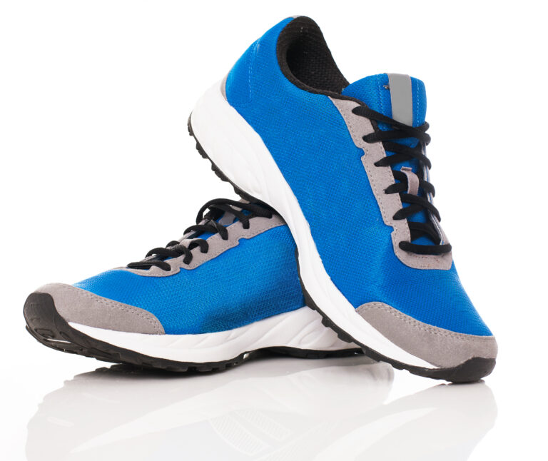 Blue GYM shoes image